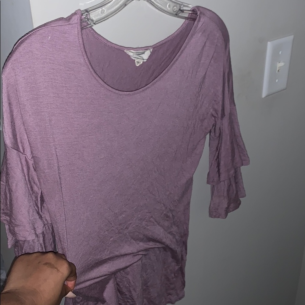 Purple Layered Blouse